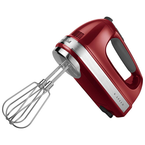 KitchenAid 9-Speed Hand Mixer - Empire Red