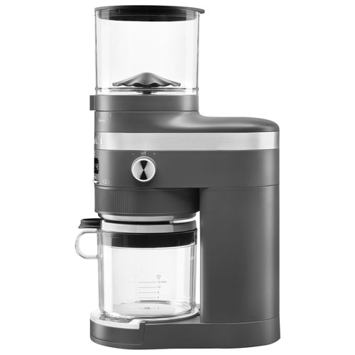 KitchenAid Burr Coffee Grinder - Matte Charcoal Grey