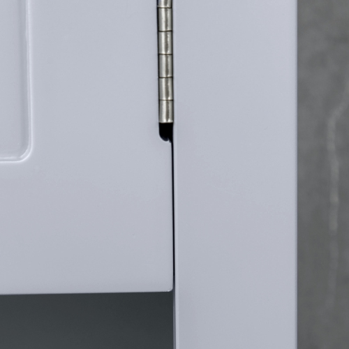 HOMCOM Bathroom Wall Cabinet, Medicine Cabinet, Over Toilet Storage Cabinet with Adjustable Shelf and 2 Doors for Hallway, Living Room, Gray