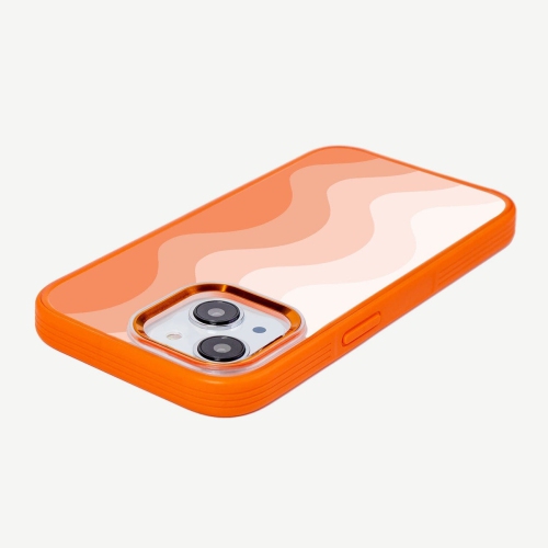 Étui Wave orange pour MagSafe iPhone 14