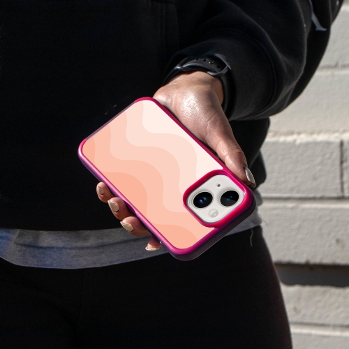 Étui Wave orange pour MagSafe iPhone 14