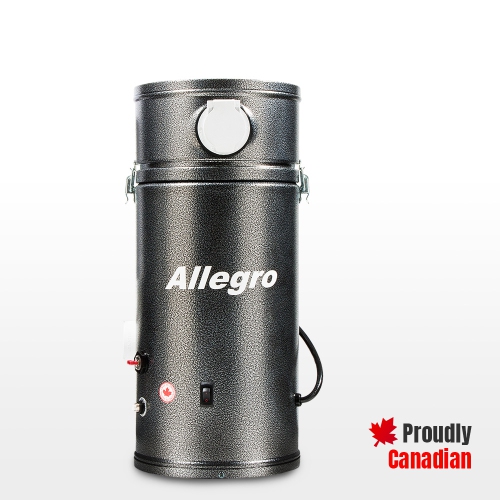 ALLEGRO VACUUMS  Allegro Compact And Powerful Rv Central Vacuum System for 3, 000 Square Foot Homes - Ideal for Trailer Boat Yacht -