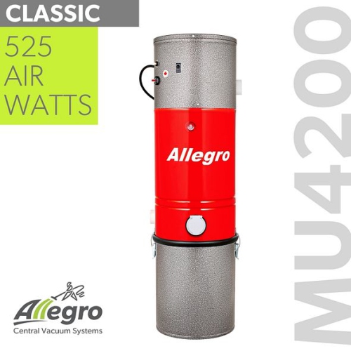 Allegro – unité d’alimentation classique avec système d’aspiration centrale de 3,000 pi2 MU4200