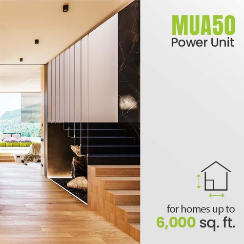 Allegro MUA50 Champion 6,000 Square Foot Home Central Vacuum System - Super Quiet Power Unit