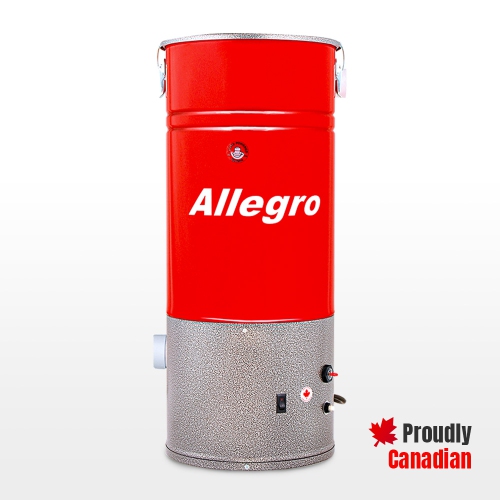 Allegro COMPACT 2,500 Square Foot Home Central Vacuum System