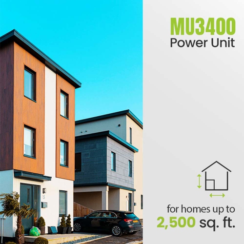 Allegro COMPACT 2,500 Square Foot Home Central Vacuum System