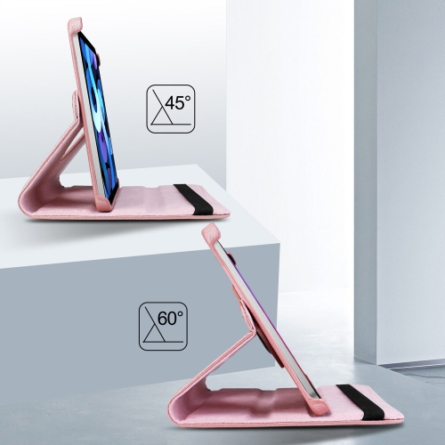 XCRS Étui folio pour Apple iPad 10e génération 10,9 pouces Housse pivotante à 360°, affichage multi-angle, réveil/veille automatique en cuir PU avec