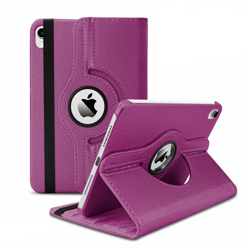 XCRS Étui folio pour Apple iPad 10e génération 10,9 pouces Housse pivotante à 360°, affichage multi-angle, réveil/veille automatique en cuir PU avec