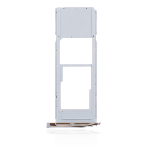 Replacement Single Sim Card Tray Compatible For Motorola Moto G7 / G7 Plus (XT1965-2 / 2019) (Silver)