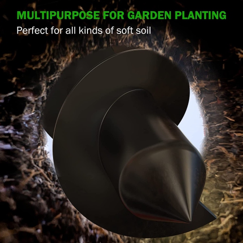 Garden Spiral Electric Drill Machine Auger Bit Yard Gardening Planting Hole Digger Tool