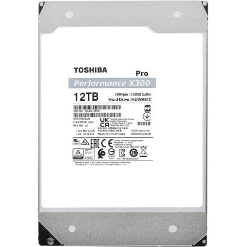 Toshiba – disque dur interne X300 PRO performance 12&nbsp;To SATA 3,5 po