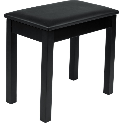 GATOR  Deluxe Wooden Piano Bench (Black)