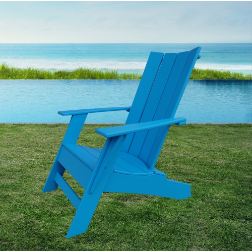 Chaise Adirondack moderne Sunbreeze en résine HDPE