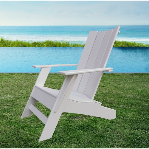 Chaise Adirondack moderne Sunbreeze en résine HDPE