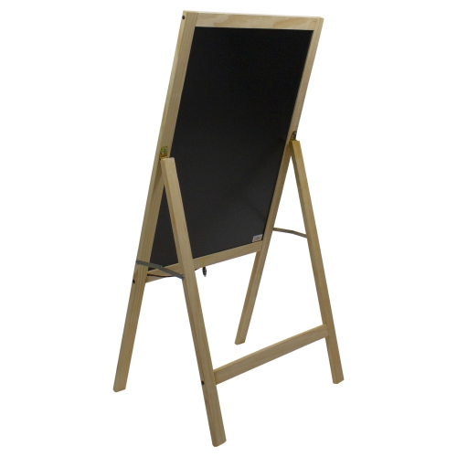 40.5" LED Lighted Message Writing Board on Wooden Easel