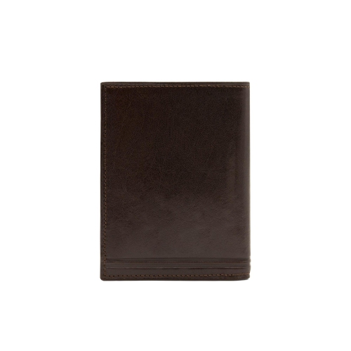 Cavalinho 2 in 1 Bifold Leather Wallet - Brown - handmade in Portugal & RFID protected