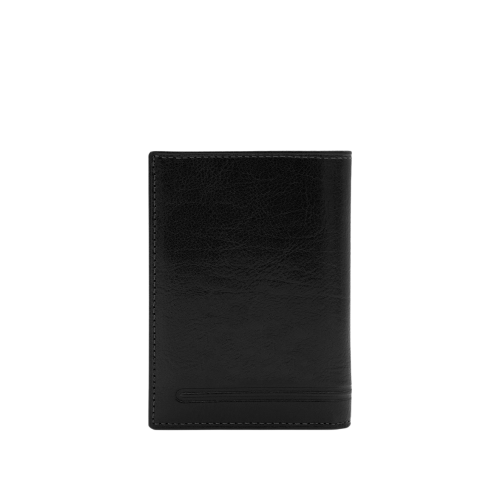 Cavalinho Bifold Leather Wallet - Black - handmade in Portugal & RFID protected