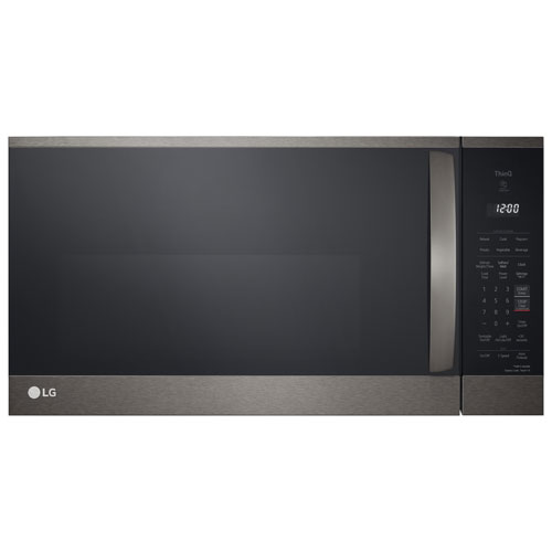 LG Over-The Range Microwave - 1.8 Cu. Ft. - Black Stainless Steel