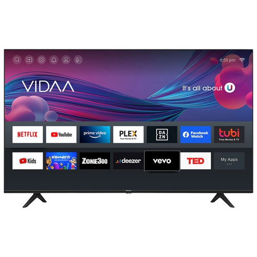 HISENSE Open Box -  32" 720P HD Lcd Vidaa Smart Tv (32A4Gv) - 2021