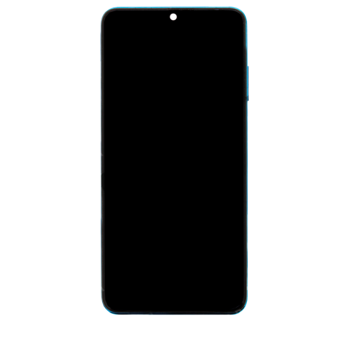 Replacement LCD Assembly With Frame Compatible For Huawei P30 Lite / Nova 4e (4GB RAM) (Peacock Blue) by ESOURCE PARTS - Refurbished condition - CA$75.46