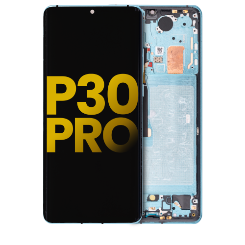 Refurbished - Replacement OLED Assembly With Frame Compatible For Huawei P30 Pro (Aurora)