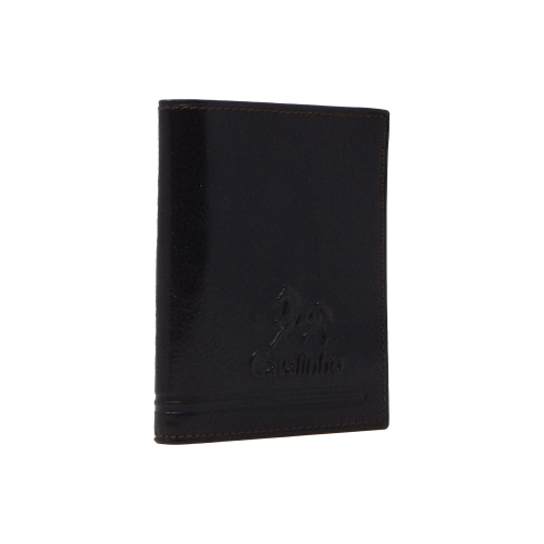 Cavalinho Trifold Leather Wallet - Brown - handmade in Portugal & RFID protected