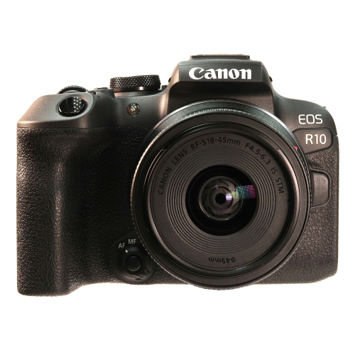 Canon EOS R10 Mirrorless Camera with 18-45mm Lens