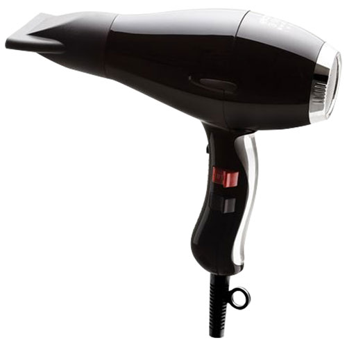 Elchim 3900 Healthy Ionic 2400 Watts Ceramic Hair Dryer - Black/Silver