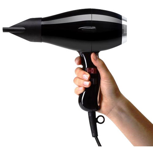 Elchim 3900 Healthy Ionic 2400 Watts Ceramic Hair Dryer - Black/Silver
