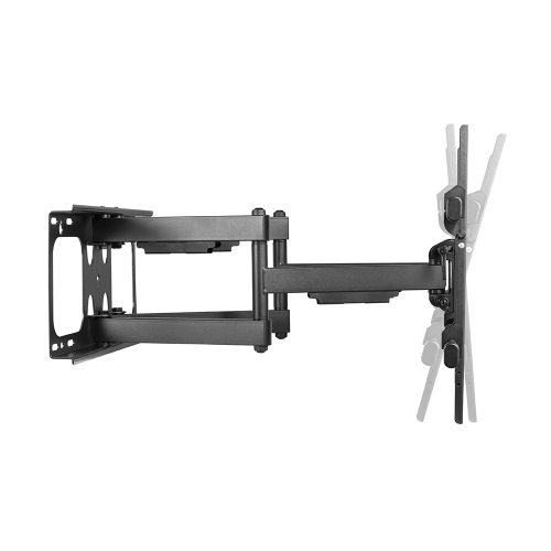 HYFAI Full Motion TV Wall Mount Bracket for Flat and Curved LCD/LEDs - Fits Sizes 37 to 90 inches - Maximum VESA 600x400