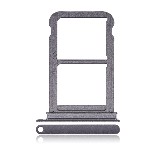 ESOURCE PARTS  Replacement Dual Sim Card Tray Compatible for Huawei P20 (Black)