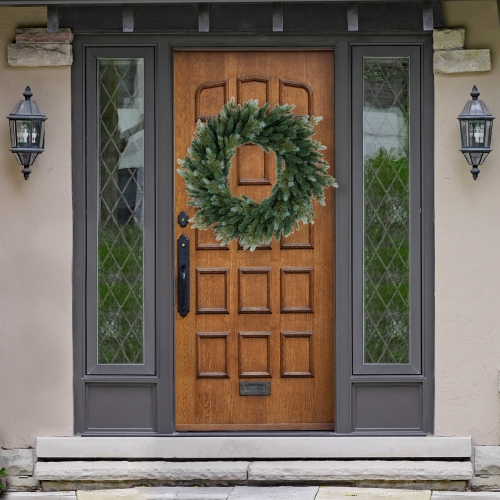 Real Touch™ Blue Spruce Artificial Christmas Wreath - 36" - Unlit