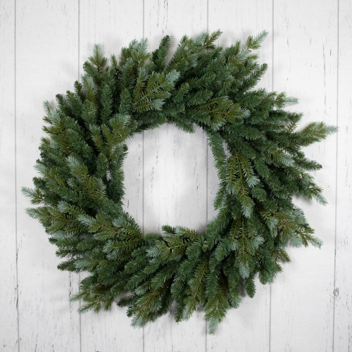Real Touch™ Blue Spruce Artificial Christmas Wreath - 36" - Unlit