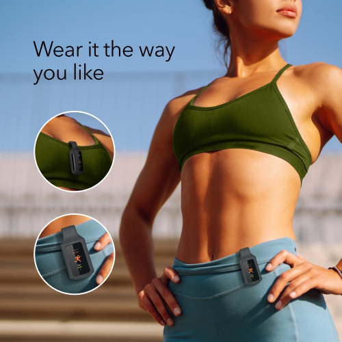 Wasserstein Clip Holder Compatible avec Fitbit Charge 5 - Fixez Votre Fitbit N'importe Où