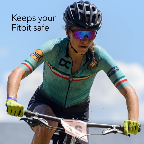 Wasserstein Clip Holder Compatible avec Fitbit Charge 5 - Fixez Votre Fitbit N'importe Où