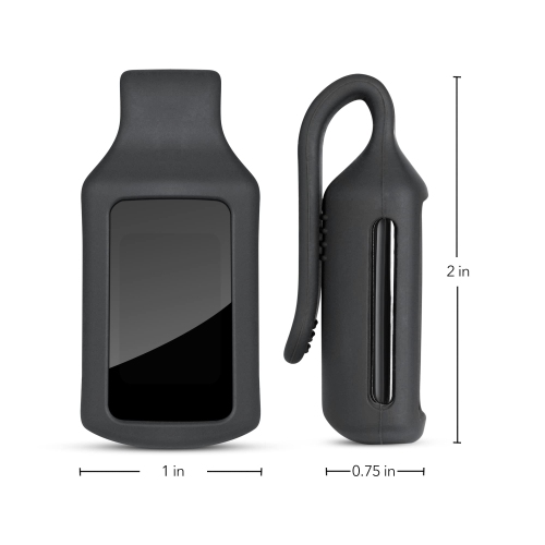 Wasserstein Clip Holder Compatible avec Fitbit Charge 5 - Fixez Votre Fitbit N'importe Où