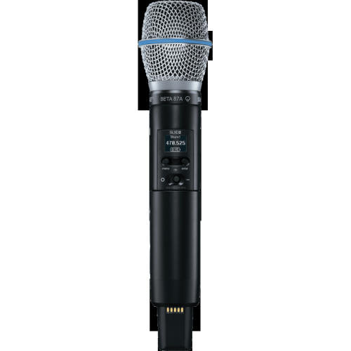 Shure SLXD2/B87A Handheld Transmitter with Beta 87A Capsule - G58