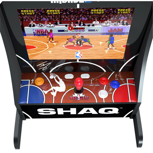 Arcade1Up NBA Jam Shaq Edition Partycade Arcade Machine
