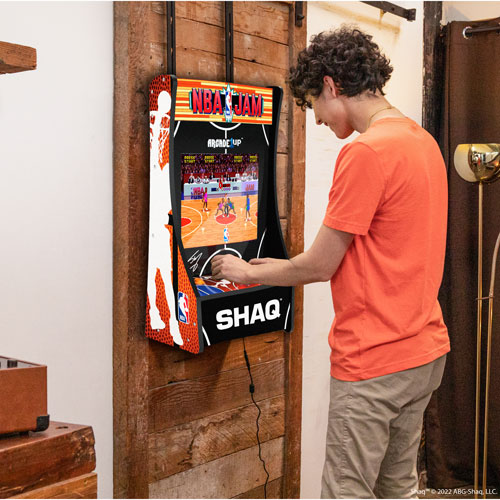 Arcade1Up NBA Jam Shaq Edition Partycade Arcade Machine