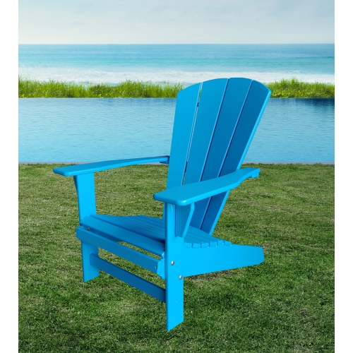 Sunbreeze Traditional Adirondack/Muskoka Chair HDPE Resin