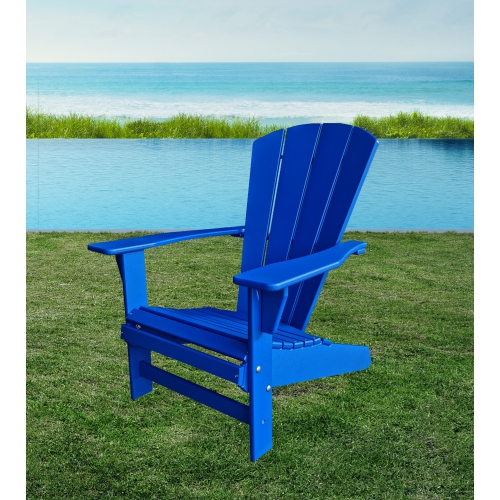 Sunbreeze Traditional Adirondack/Muskoka Chair HDPE Resin