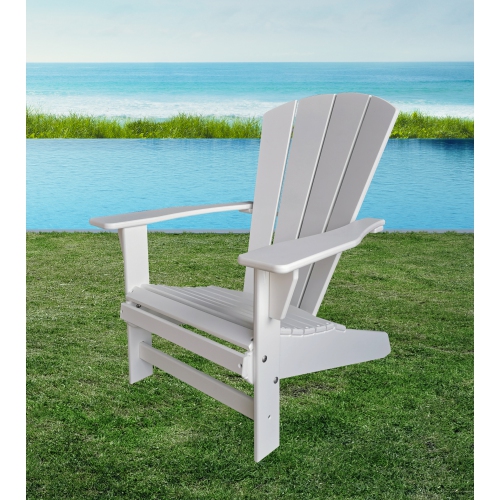 Sunbreeze Traditional Adirondack/Muskoka Chair HDPE Resin