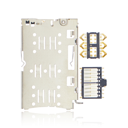 ESOURCE PARTS  Replacement Sim Card Reader Compatible for Oneplus Nord N10 5G (3 Piece Set)