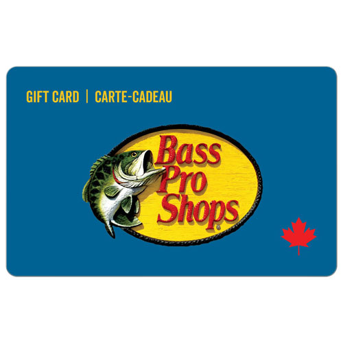 Carte-cadeau Bass Pro Shops - 200 $ - Téléchargement numérique