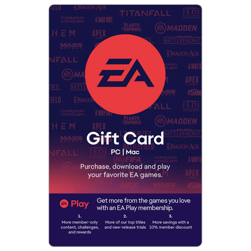 EA Play Gift Card - $40 - Digital Download