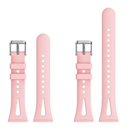 StrapsCo Bracelet sport ventilé pour Fitbit Sense 2 Courte-Moyenne - Rose tendre