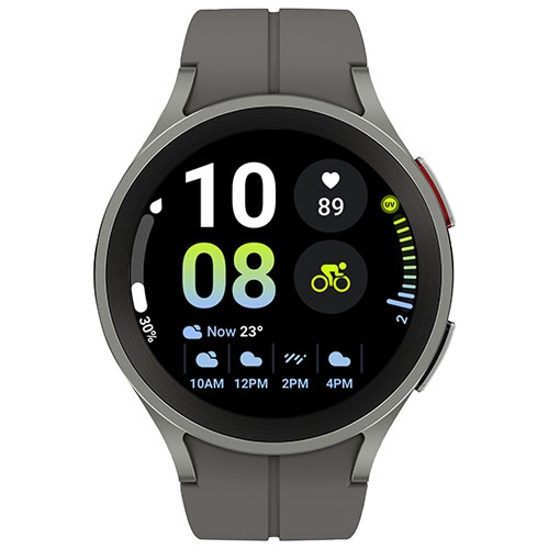 Refurbished Samsung Galaxy Watch5 Pro (GPS) 45mm Smartwatch with Heart Rate Monitor - Grey
