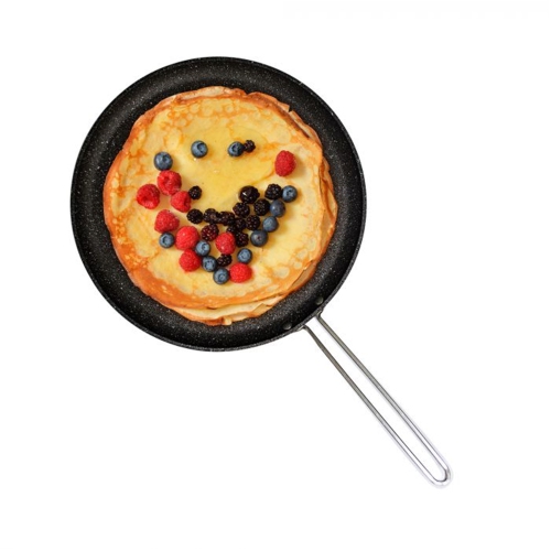 Starfrit - The Rock Multi-Use Frying Pan, 10" Diameter, Non-Stick Surface, Black