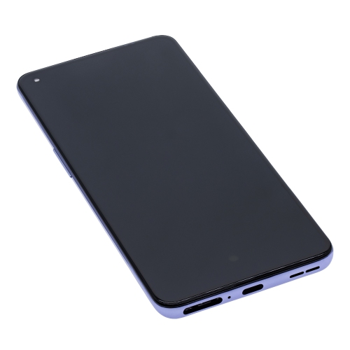 Replacement OLED Assembly With Frame Compatible For OnePlus 9 (North American Version) (Winter Mist) by ESOURCE PARTS - Refurbished condition - Image 4
