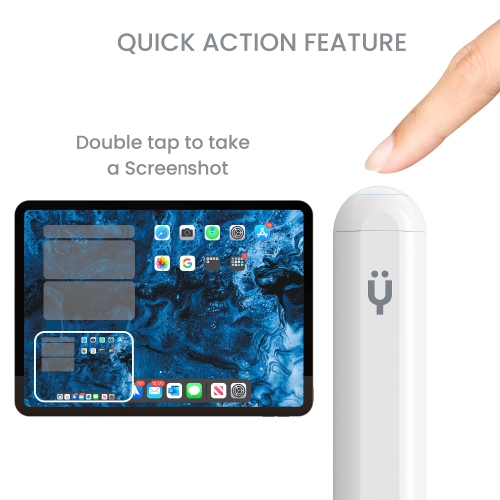 Tinymoose Pencil Pro Plus 2nd Generation Active Stylus Pen for Apple iPad With Wireless Charging For iPad Pro 11/12.9, iPad Mini 6, iPad Air 3/4/5